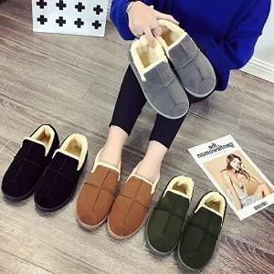 털단화 여성 모카신 털로퍼 겨울 방한화 털신발 여자-WCEE491