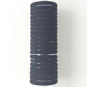 헤어링 머리끈 이음새없는 두꺼운 고무줄 세트 (3gMXf)