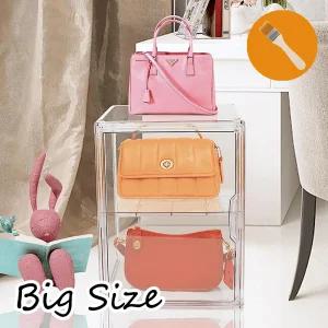 McEDA 맥에다 특대형 아크릴 컬렉전용 케이스 가방 피규어 레고 장식장 보관함