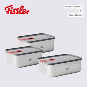 휘슬러 시그니처 스텐 밀폐용기 3pcs (SSM)