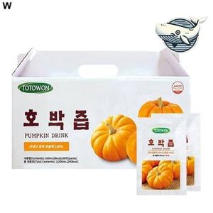 건강한 호박즙 100mL 자극 없는 자연맛