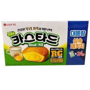 롯데 카스타드 실속패키지 24봉