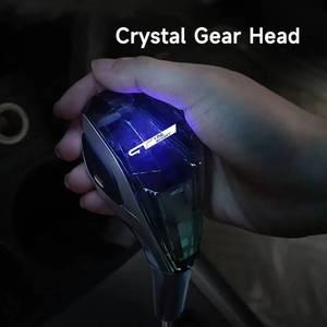 르노 아르카나 용품 자동차 크리스탈 핸들 기어 시프트 노브 헤드 LED 포함 스포츠 GT 라인 호주 캡처 시티