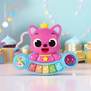 핑크퐁 EQ 영어피아노 멜로디 악기놀이 영어동요 건반악기 유아 장난감 소근육 감각발달