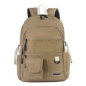 [제이프로젝]학생 캐주얼 백팩 메쉬포켓 새학기 남자 여자 책가방 학생백팩 학교가방 고등학생가방 중학생