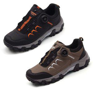 남성용 HSB-2212 가죽 트레킹화 보아시스템 운동화 워킹화 런닝화 발편한신발 하이킹슈즈 남자운동화