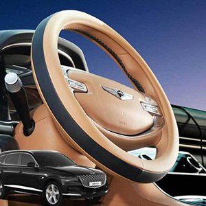 [셀러허브 1]제네시스GV80 핸들커버 투톤 순정형 색상 소프트 핸들