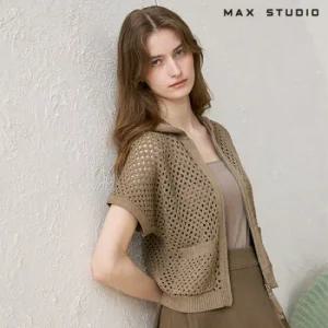 막스스튜디오 썸머 크로쉐 점퍼