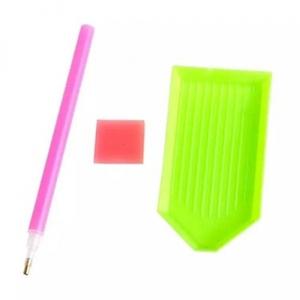 보석십자수 도구세트 100개[낱개수량확인]