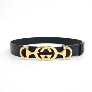 [구구스]중고명품 구찌 인터로킹 홀스빗 벨트 (550122) (NO 10116365)