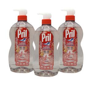 헨켈 프릴 맑은 식초 산뜻한 자몽향 700ml 3개 주방세제
