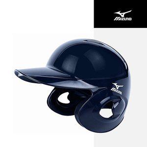 [미즈노] 유광 양귀 헬멧(188NV) NY 야구 경식용보호대