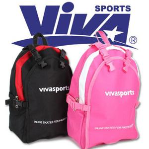 TK (2개) 비바 아동 인라인가방 블랙 핑크 백팩 인라인스케이트 보호장구 스포츠백팩
