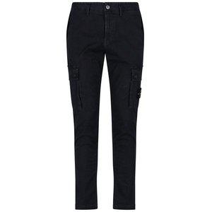 [스톤아일랜드]14주년 와펜 패치 카고 팬츠 블랙 7715303L1 V0129