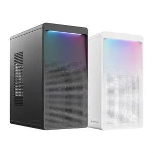 마이크로닉스 WIZMAX 오로라 화이트 PC케이스 [H@lu]