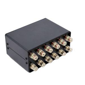 오디오 스피커 선택기 셀렉터 블랙 앰프 스위치 듀얼 양방향 음성 노트북