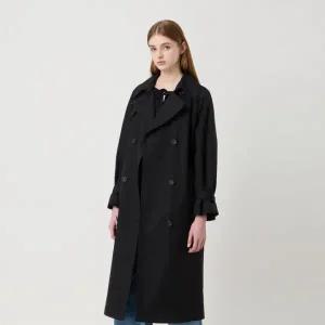 [롯데백화점]씨씨콜렉트 더블 롱 트렌치 코트 C251MSI001