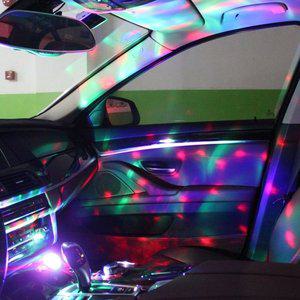 고품질 차량용 USB 데일리 미니 미러볼 클래식 휴대용 사이키 (WFHQ6PO)