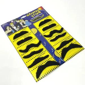 붙이는 가짜 콧수염 세트 수염분장 인조수염 콧수염 수염분장 인조수염 가짜수염 붙이는수염