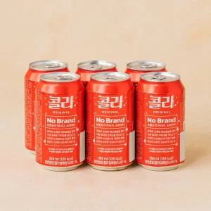 노브랜드 캔콜라355ml*6