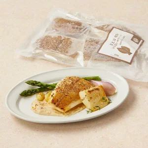 [냉동][미국] 순살 가자미 스테이크 (500g)