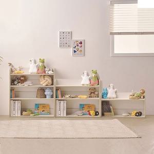 도담 키즈 3단 낮은책장 전면책장 교구장 800 DO5106R(착불)