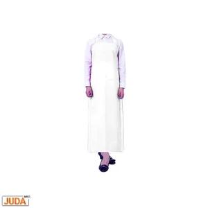 목걸이형 우레탄 방수 앞치마 무광 대형 흰색/매장/업소용/급식실/횟집/수산시장/다용도/공장/배식/무지