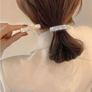 큐빅 반머리 반달 자동핀 헤어핀 여성포인트 악세사리