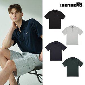 [NEPA] 네파 ISENBERG 초특가! 기능성 반팔 집업티셔츠 4종, 남성