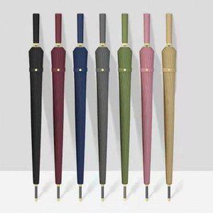 고품질 인쇄가능 대형 24K 골프우산 자동 장우산 의전용 대형우산 초대형우산 방풍우산 (WFHZDRC)