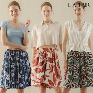 라페어 여성 5부 썸머 팬츠 3종