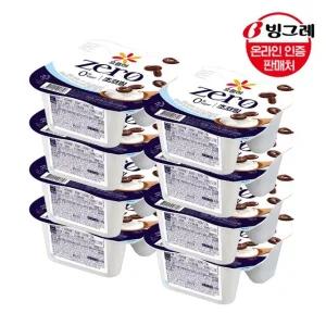 빙그레 요플레 제로 초코링 120g 8개 /요거트/토핑요거트