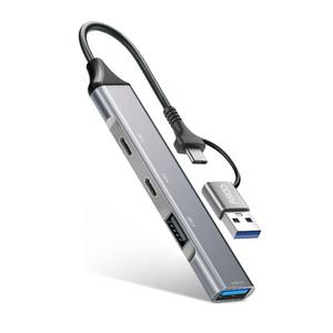 USB 3.0 C타입 4포트 허브 C포트 2개 노트북 아이패드 갤럭시탭