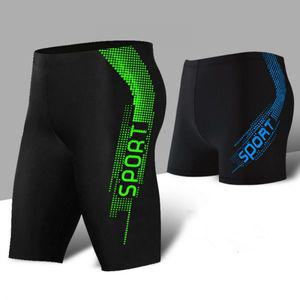 남자 실내 남성 숏 수영복 바지 여름 타이츠 드 베인 소년 복서 반바지 수영 트렁크 드롭쉬용 서핑