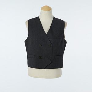 교복몰 조끼 양장 그레이 (월계중) 교복조끼 4버튼 교