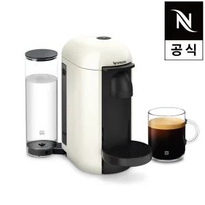 버츄오 플러스 캡슐 커피머신 화이트 + 버츄오 머그컵 세트 미디엄