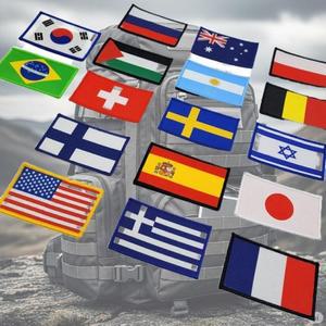 와펜 오바로크 꾸미기 패치 가방 유럽 휘장 국기 (3ytWy)