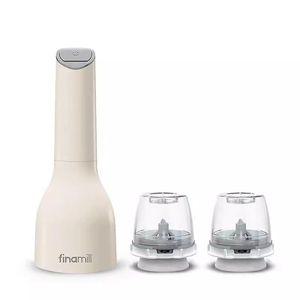 전동후추그라인더 전기 자동 조미료 상자 소금 식당 분쇄기 양념 기계 사용하기편한