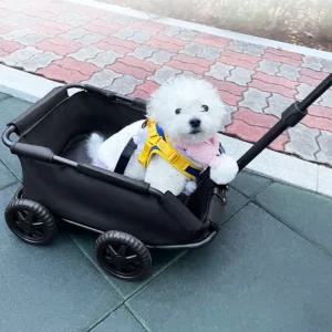 미니 애견 유모차 소형견 반려동물 산책 이동 카트 펫카 외출용