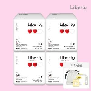 리버티 SAP FREE 센시티브 생리대 3종 모음 (중형/대형/롱라이너)