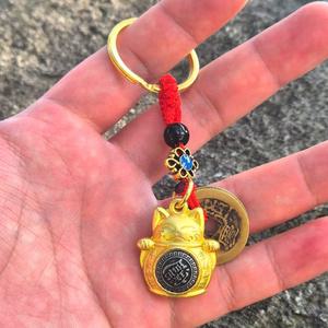 귀여운 액막이고양이 액막이키링 차량용인형 제물운부적 선물용