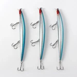 롱샷 플로팅 미노우 루어 3p세트 농어 빅베이트 18cm