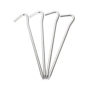 고품질 캠핑 타프 고정 펙 알루미늄 4개 세트 텐트고정핀 타프팩 텐트팩 콜팩 텐트지지대 캠핑펙 (WFHXNCA)