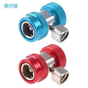 1/4 SAE 자동 R134A R22 가스 R410A AC , 캔 밸브 병따개