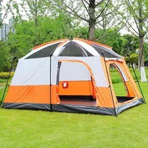 4-6인용 거실형 텐트 오렌지 루프플라이 공간분리형 (WFHH390)
