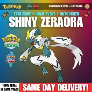 [관부가세포함] 포켓몬 소드·실드 | ？ 샤이니 제라오라 이벤트 한정 ？ 언터치드