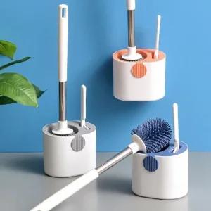 브러쉬 세척 캐주얼 블루 벽 걸이 청소 변기 (WFHDQCB)