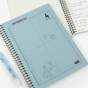 [LFORS9EN_57]필기 알림장 연습장 유선 노트 4분할