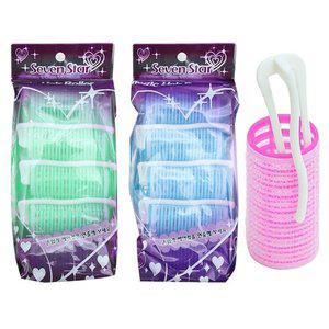 고품질 고정핀 헤어롤 중 5입 1P 볼륨 찍찍이 구르프 그루프 핀헤어롤 앞머리헤어롤 (WFH04F6)