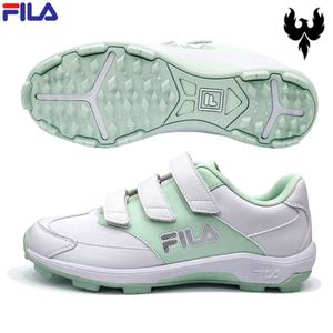 휠라 피닉스 25시즌 베이스볼 인조잔디화 화이트/민트 야구화 유소년용 성인용